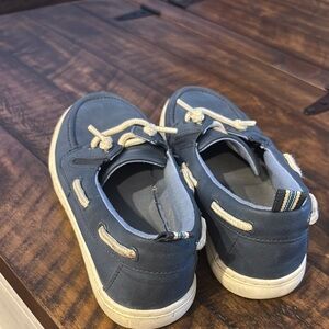 Cat & Jack Blue Sneakers with Cream Details